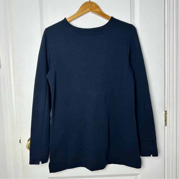 FIG Long Sleeve Tunic Top With Pockets | Size Small | Made in Canada #132 - Picture 2 of 6